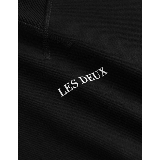 Les Deux Lens Crew Neck Sweatshirt Sort