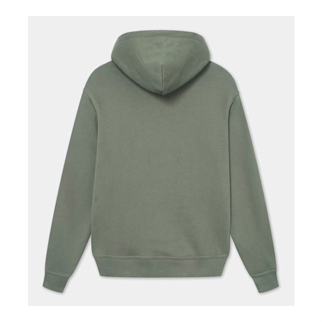Stilren oversized hoodie i grøn fra Bareen