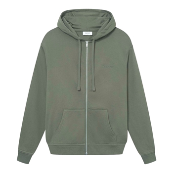 Stilren oversized hoodie i grøn fra Bareen