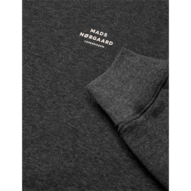 Mads Nørgaard Standard Logo Sweatshirt Grå