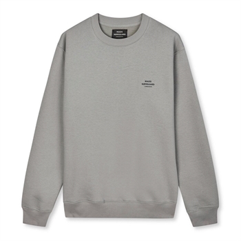 Garment dye sweatshirt i grå fra Mads Nørgaard
