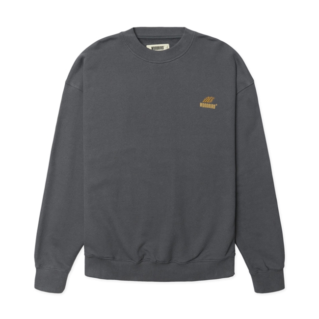 Woodbird Duke Action Crew Sweatshirt State Blue