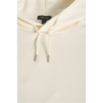 Smart og komfortabel Matinique hoodie i hvid