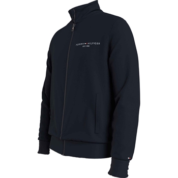 Klassisk gennem lynet blå sweatshirt fra Tommy Hilfiger.