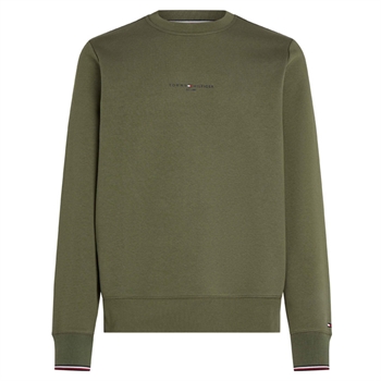 Lækker Tommy Hilfiger Sweatshirt i Stilfuld Grøn Farve