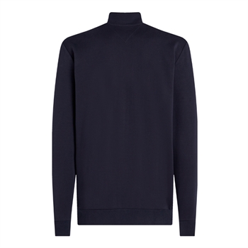 Pæn cardigan i blå med logo fra Tommy Hilfiger