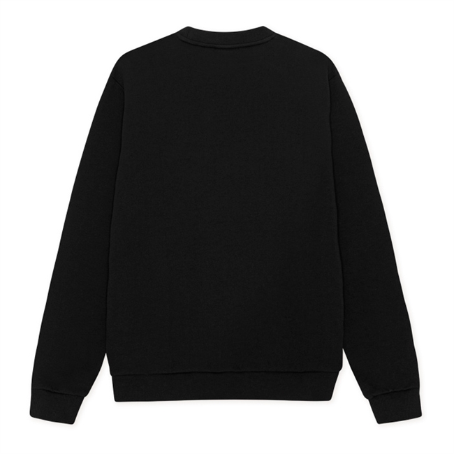 Les Deux Signatur Print Sweatshirt Sort