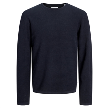 Flot strik i mørkeblå fra Jack & Jones
