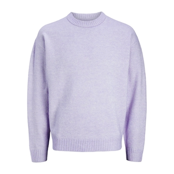 Pæn og enkel strik i lilla fra Jack & Jones