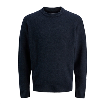 Pæn og enkel strik i navy fra Jack & Jones
