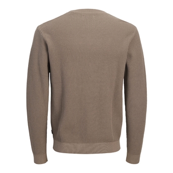 Jack & Jones Bluestanley Knit Crew Neck Brun