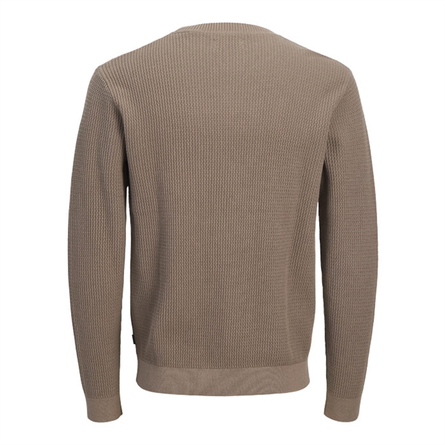 Jack & Jones Bluestanley Knit Crew Neck Brun