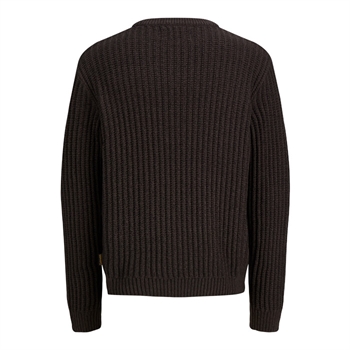 Jack & Jones Axon Knit Crew Neck Mørkebrun