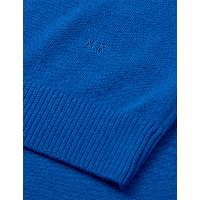 Mads Nørggard Super Wool Karsten Strik Blå