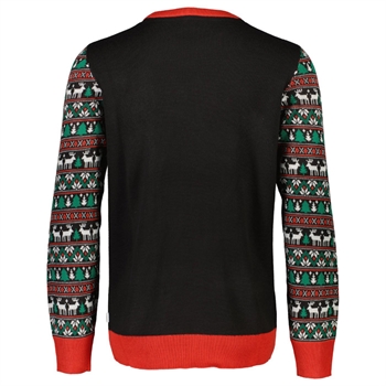 Sort Merry Christmas Jule Strik fra Lindbergh