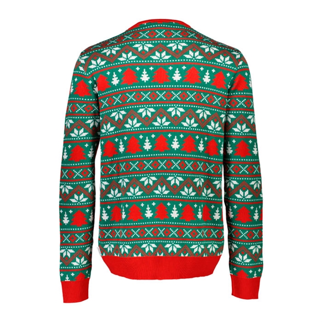 Morsom julestrik med lama på fra Lindbergh