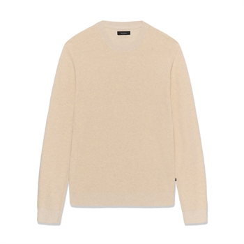 Moderne og klassisk strik i beige fra Matinique