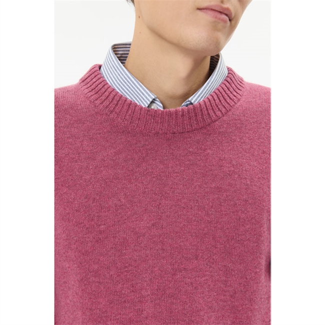 Moderne uld strik i pink fra Matinique