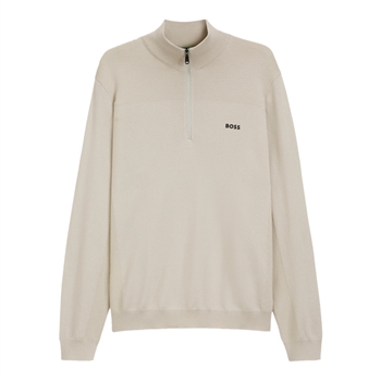 BOSS Momentum-X Half Zip Strik Beige