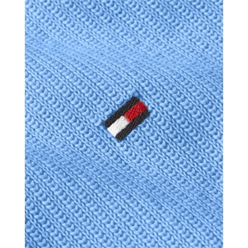 Flot Lyseblå Strik fra Tommy Hilfiger.