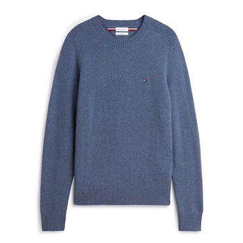 Tommy Hilfiger Crew Neck Lambswool Lyseblå