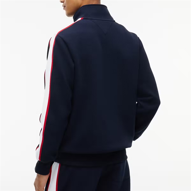 Tommy Hilfiger Pique Badge Cardigan Navy blå