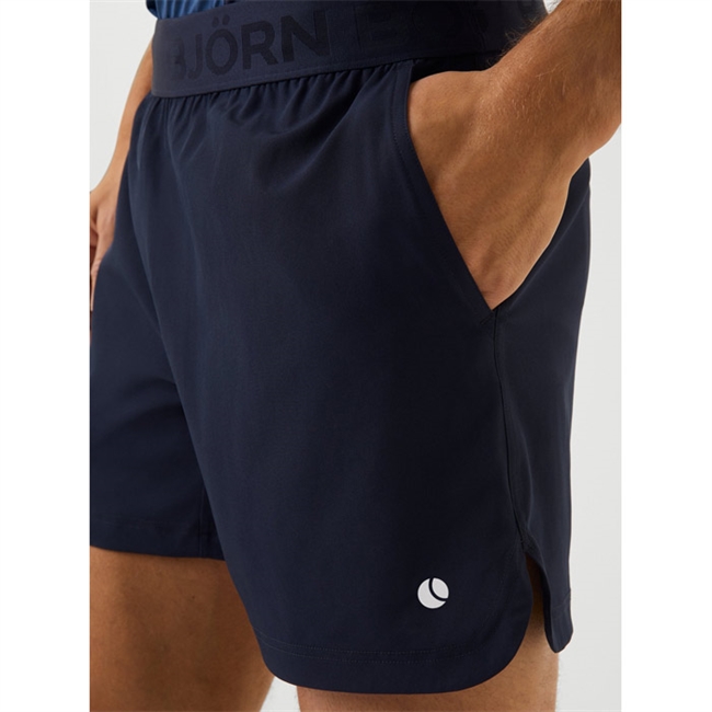 Blå Sports Shorts med Stretch fra Björn Borg.