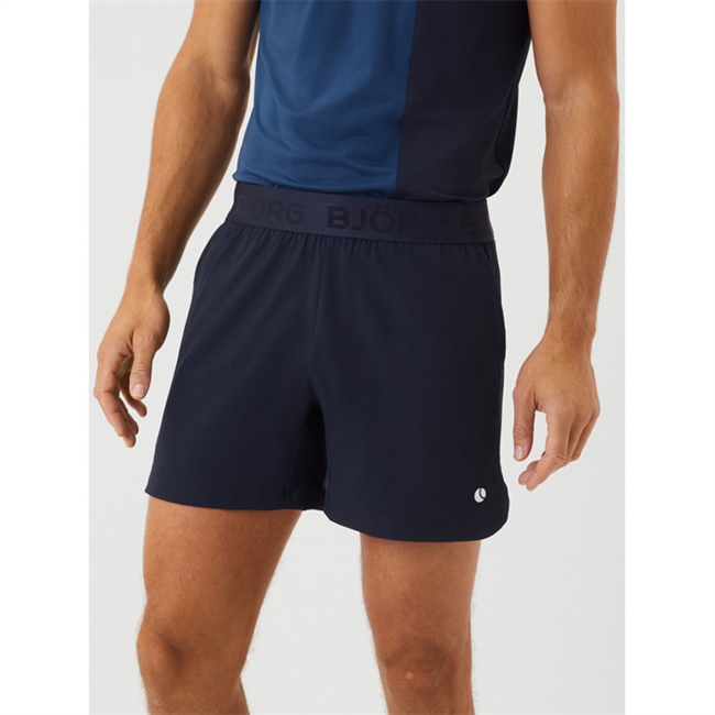 Blå Sports Shorts med Stretch fra Björn Borg.