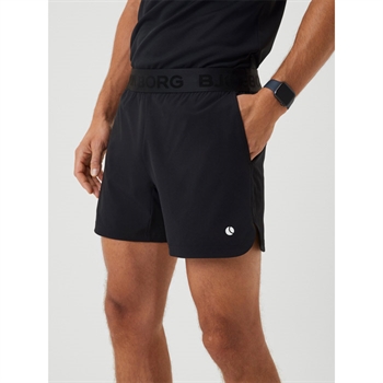 Sorte Sports Shorts med Stretch fra Björn Borg.