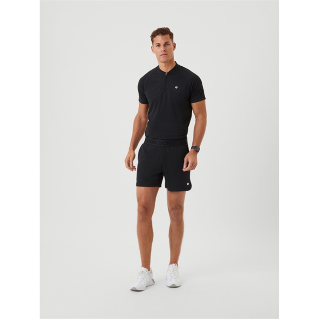 Sorte Sports Shorts med Stretch fra Björn Borg.