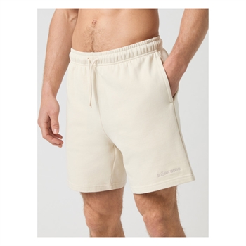 Smarte sweat shorts fra Björn Borg med logo i sandfarve