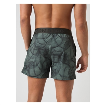 Smarte army grønne sports shorts fra Björn Borg