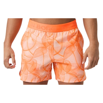 Smarte orange sports shorts fra Björn Borg