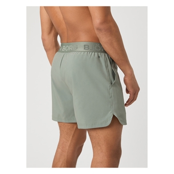 Short sports shorts fra Björn Borg med logo i grøn