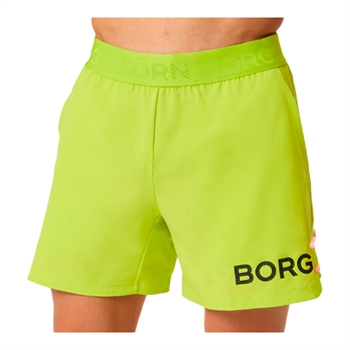 Lækre lime farvet sports shorts fra Björn Borg