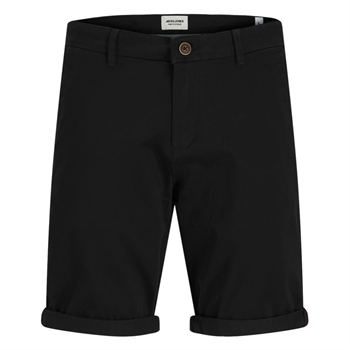 Klassiske chino shorts i sort fra Jack & Jones