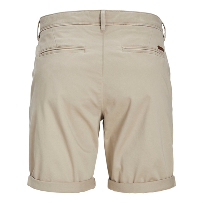 Klassiske chino shorts i sandfarve fra Jack & Jones