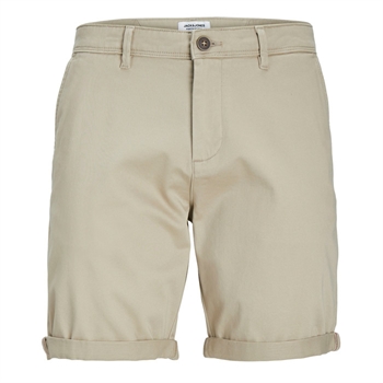 Klassiske chino shorts i sandfarve fra Jack & Jones