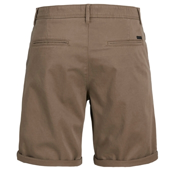 Klassiske chino shorts i brun fra Jack & Jones