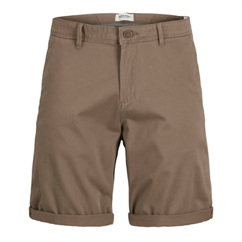 Klassiske chino shorts i brun fra Jack & Jones