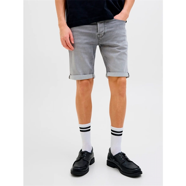 Klassiske denim shorts i grå fra Jack & Jones