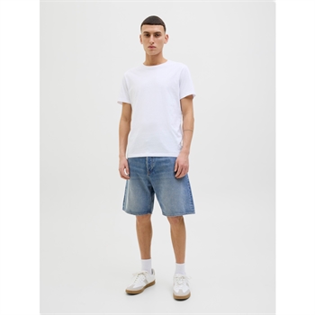 Lækre vasket denim shorts i blå fra Jack & Jones