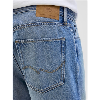Lækre vasket denim shorts i blå fra Jack & Jones