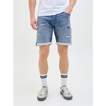 Lækre denim shorts i blå fra Jack & Jones