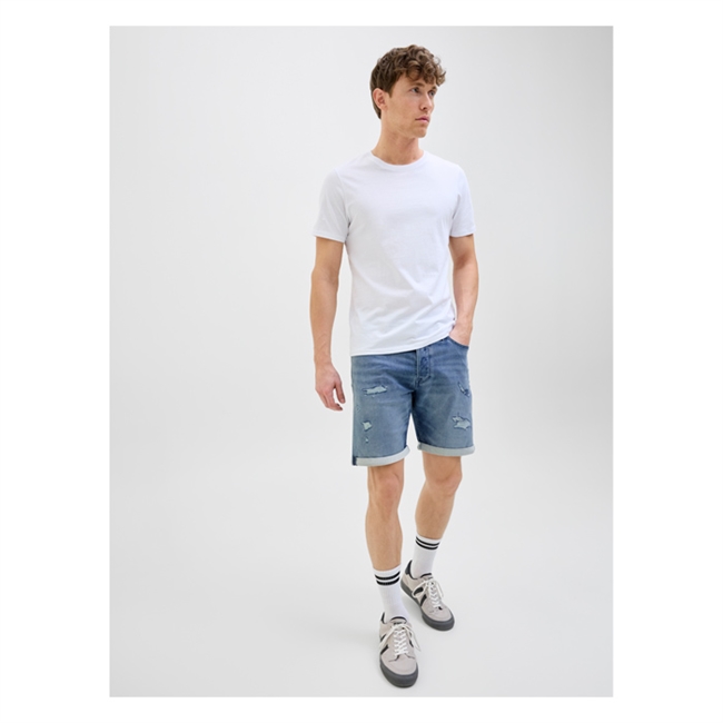 Lækre denim shorts i blå fra Jack & Jones