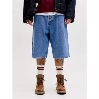 Stilrene denim shorts i blå denim fra Jack & Jones