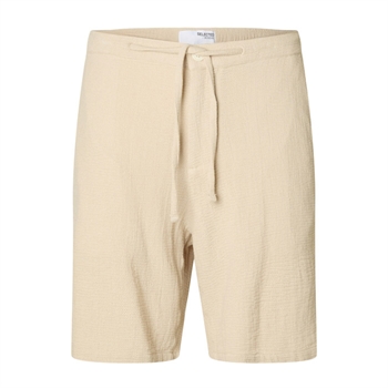 Lækre sommer shorts i beige fra Selected