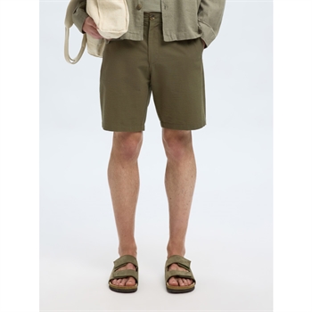 Lækre sommer shorts i grøn fra Selected
