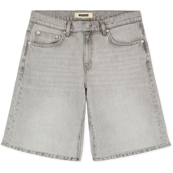Den helt rigtige grå shorts i loose fit fra Woodbird