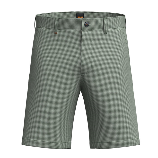 Klassiske chino shorts fra BOSS i grøn.